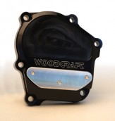 WOODCRAFT エンジンカバー(右)60-0145RBブラック(ZX-6R)